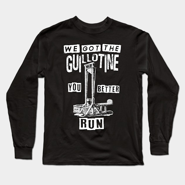 Guillotine Punk Long Sleeve T-Shirt by LaBearDod